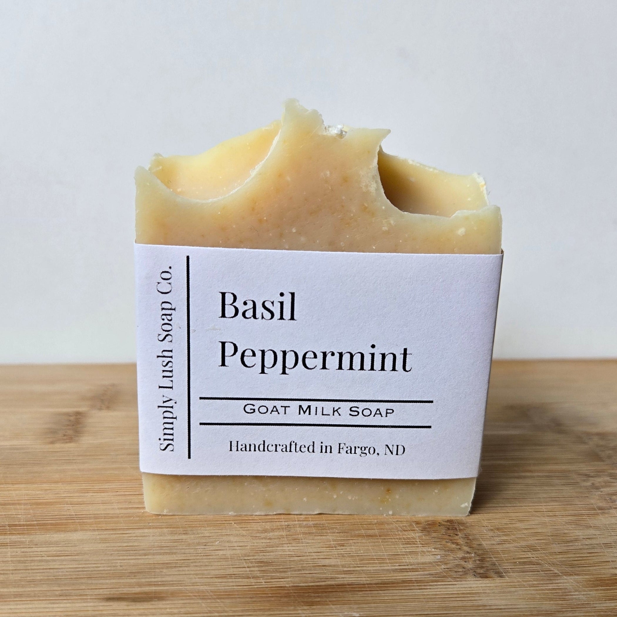 Basil/Peppermint Goat Milk Soap