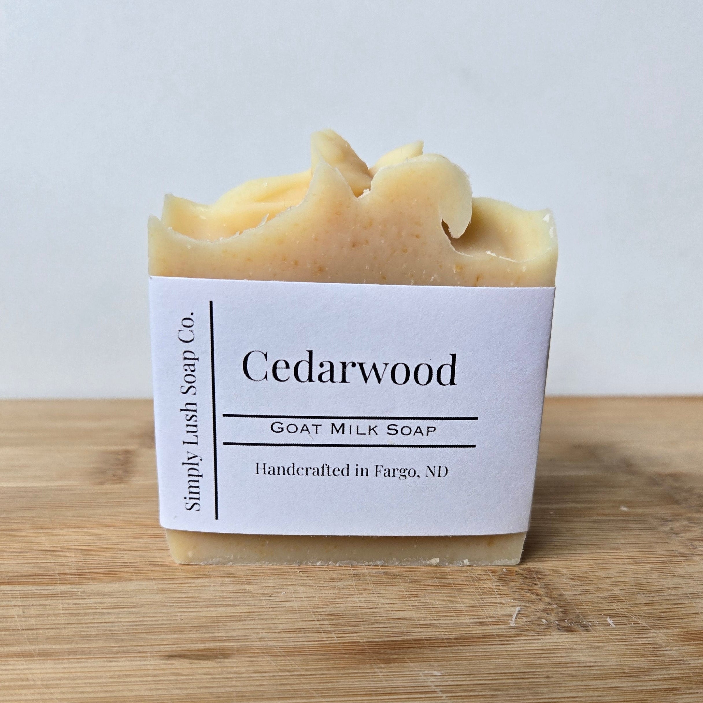 Cedarwood Goat Milk Soap