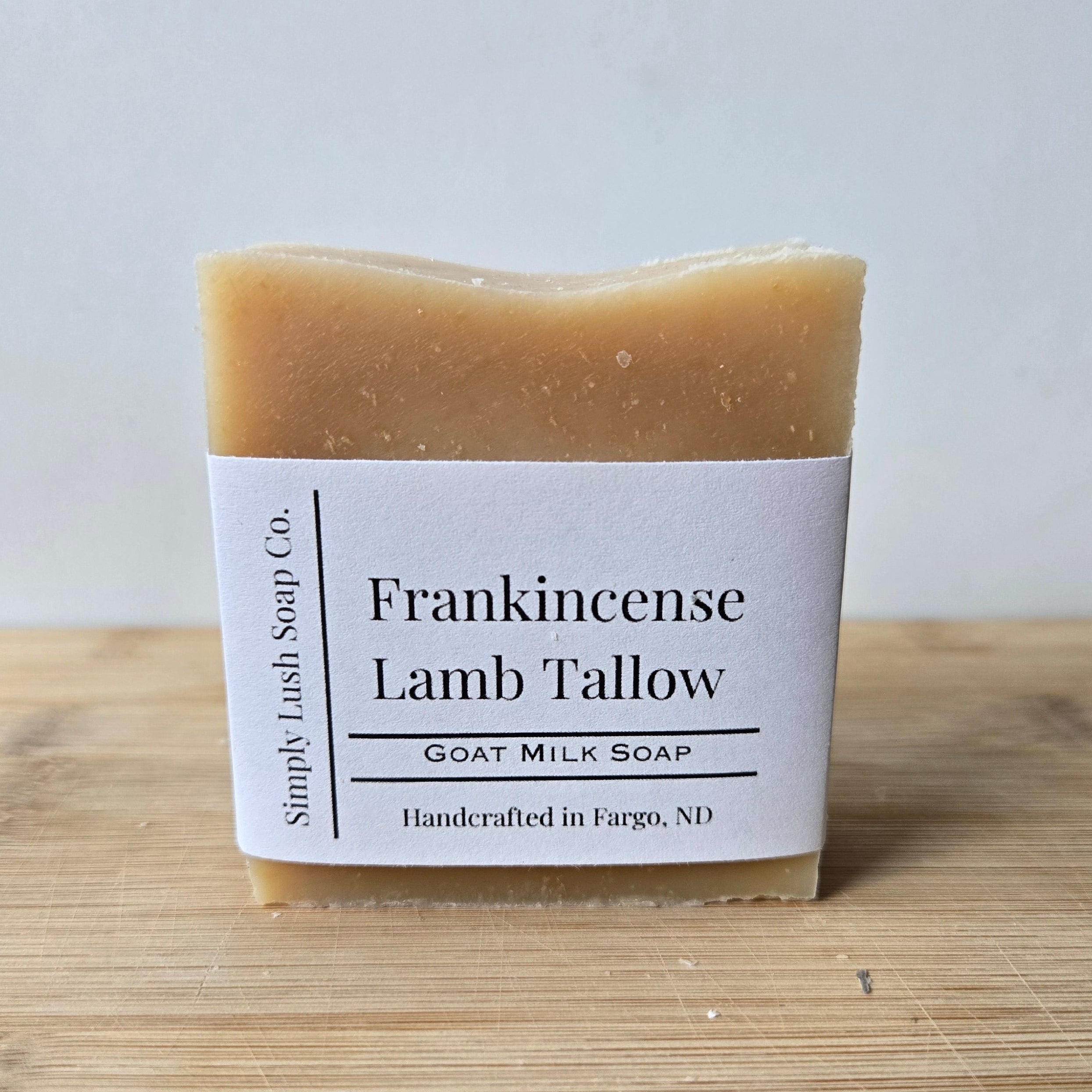 Frankincense Lamb Tallow & Goat Milk Soap
