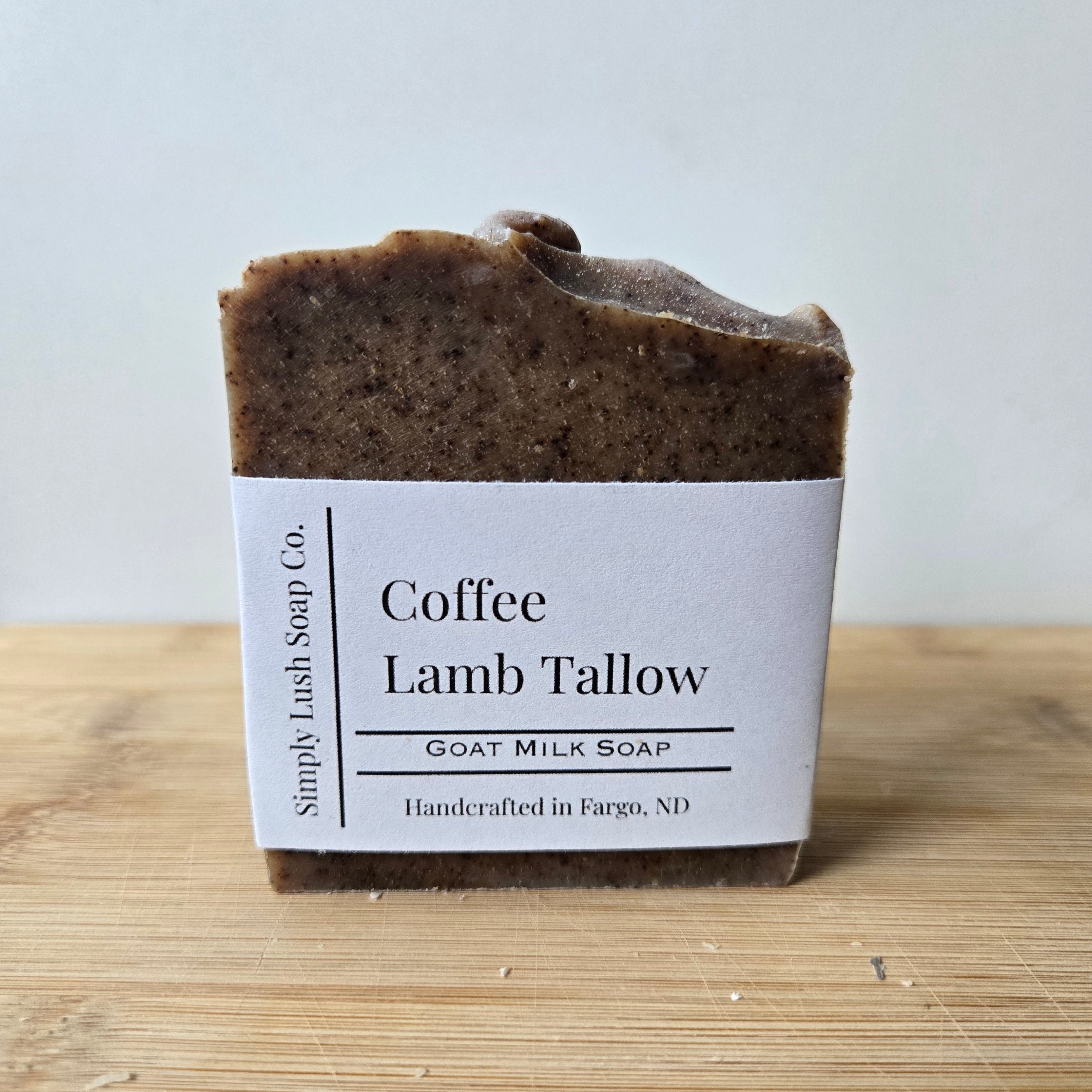 Coffee Lamb Tallow & Goat Milk Soap